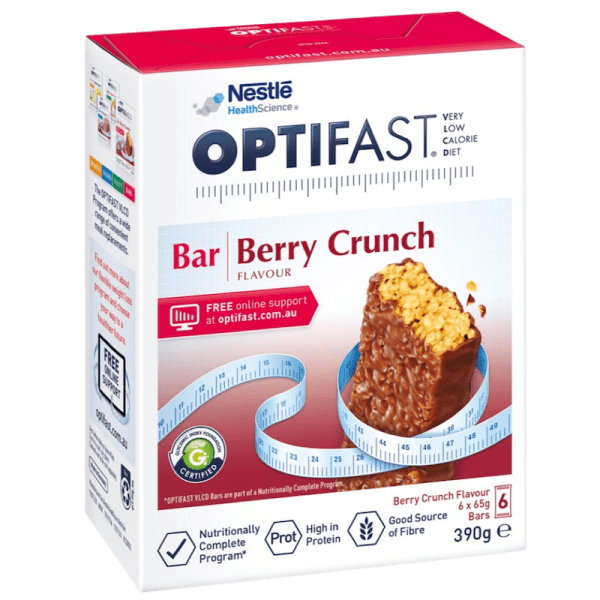 Optifast Berry Bars Box